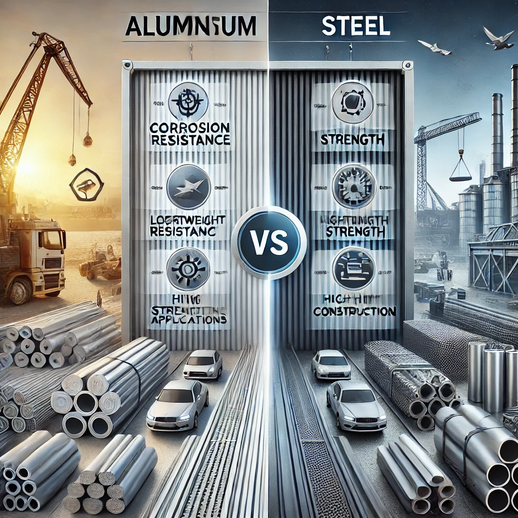 Key Differences Between Aluminium and Steel