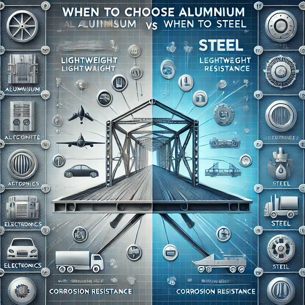 When to choose aluminium & steel