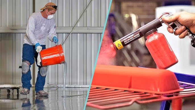 Powder Coating vs Epoxy Paint