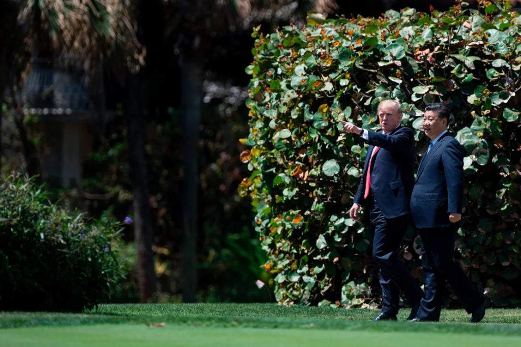 US President Donald Trump and Chinese President Xi Jinping