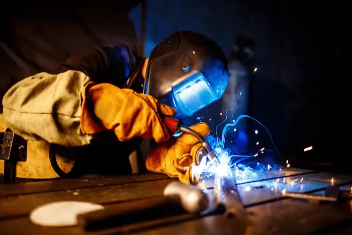 PPE in welding works