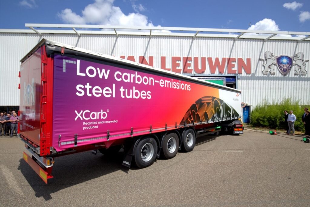 Transforming Steel Delivery with Clean Transport Solutions: ArcelorMittal’s Green Leap: XCarb® Steel Delivered with 90% Lower Emissions
