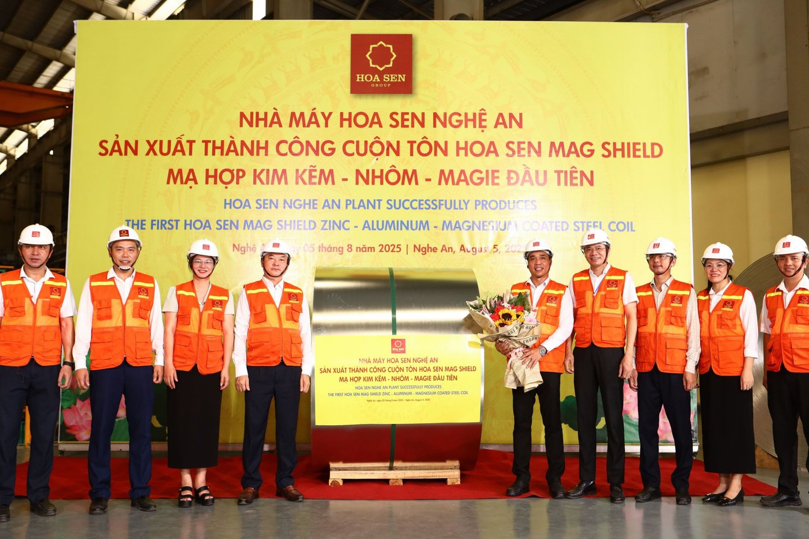 Vietnam’s Steel Industry Breakthrough – Hoa Sen Mag Shield Sets New Standards: Next-Generation Zinc-Aluminum-Magnesium Coated Steel for Modern Construction