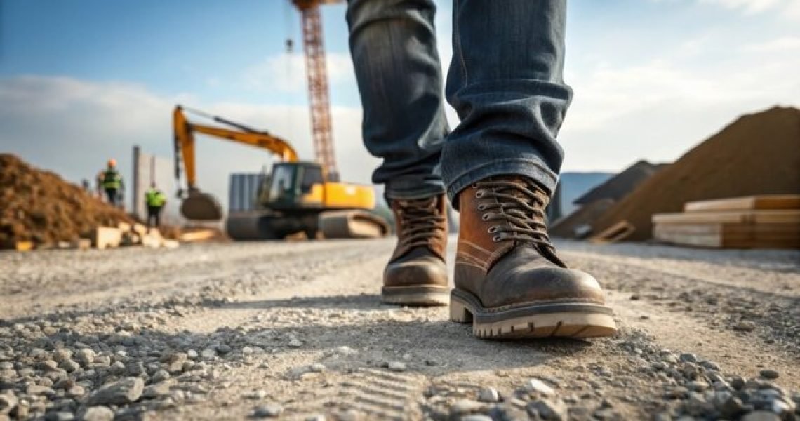 Essential PPE for Construction: Choosing the Right Safety Footwear for Construction Workers