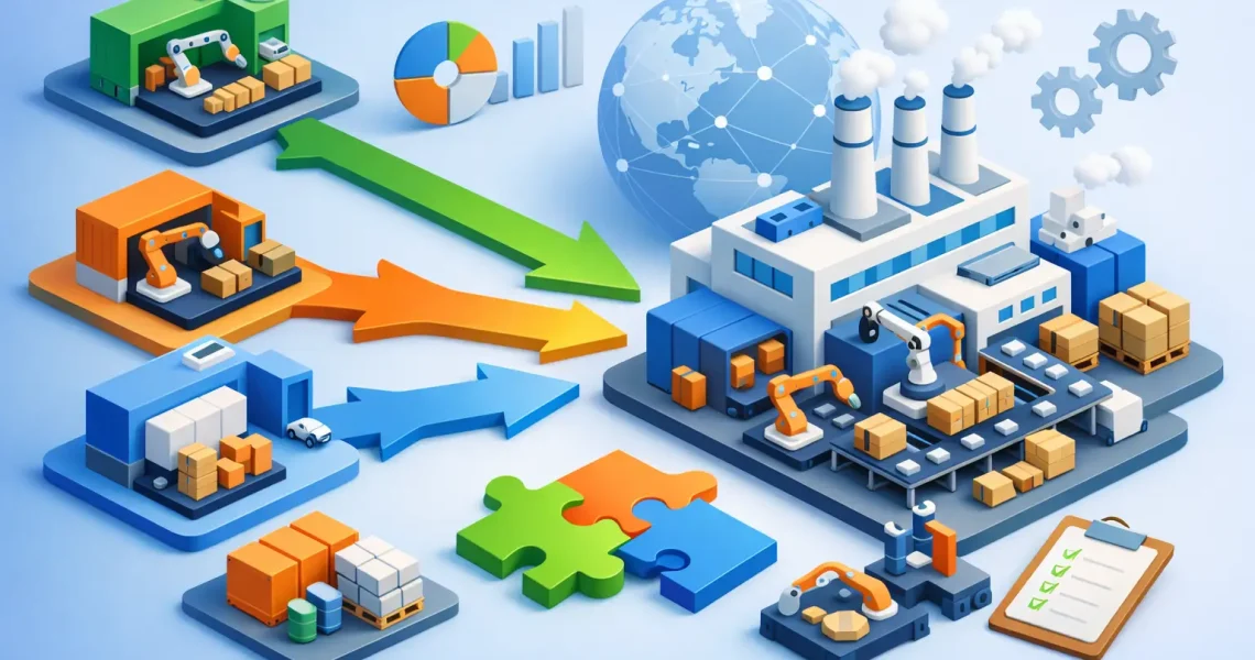 How to Consolidate Manufacturing Vendors Effectively