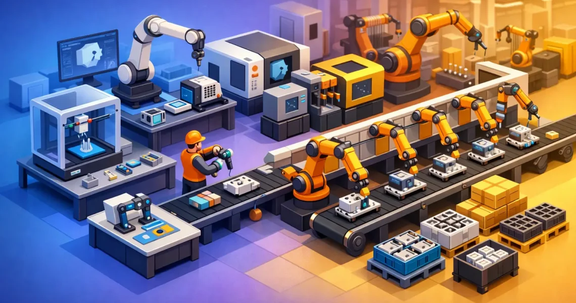 Prototype to Production Manufacturing Explained