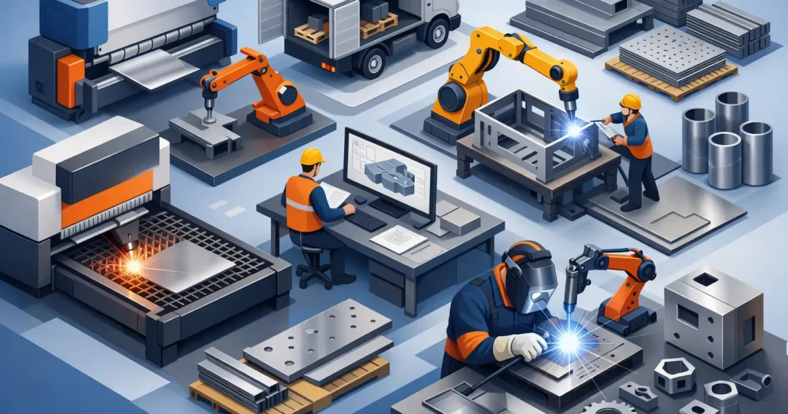 What a Turnkey Metal Fabrication Company Does